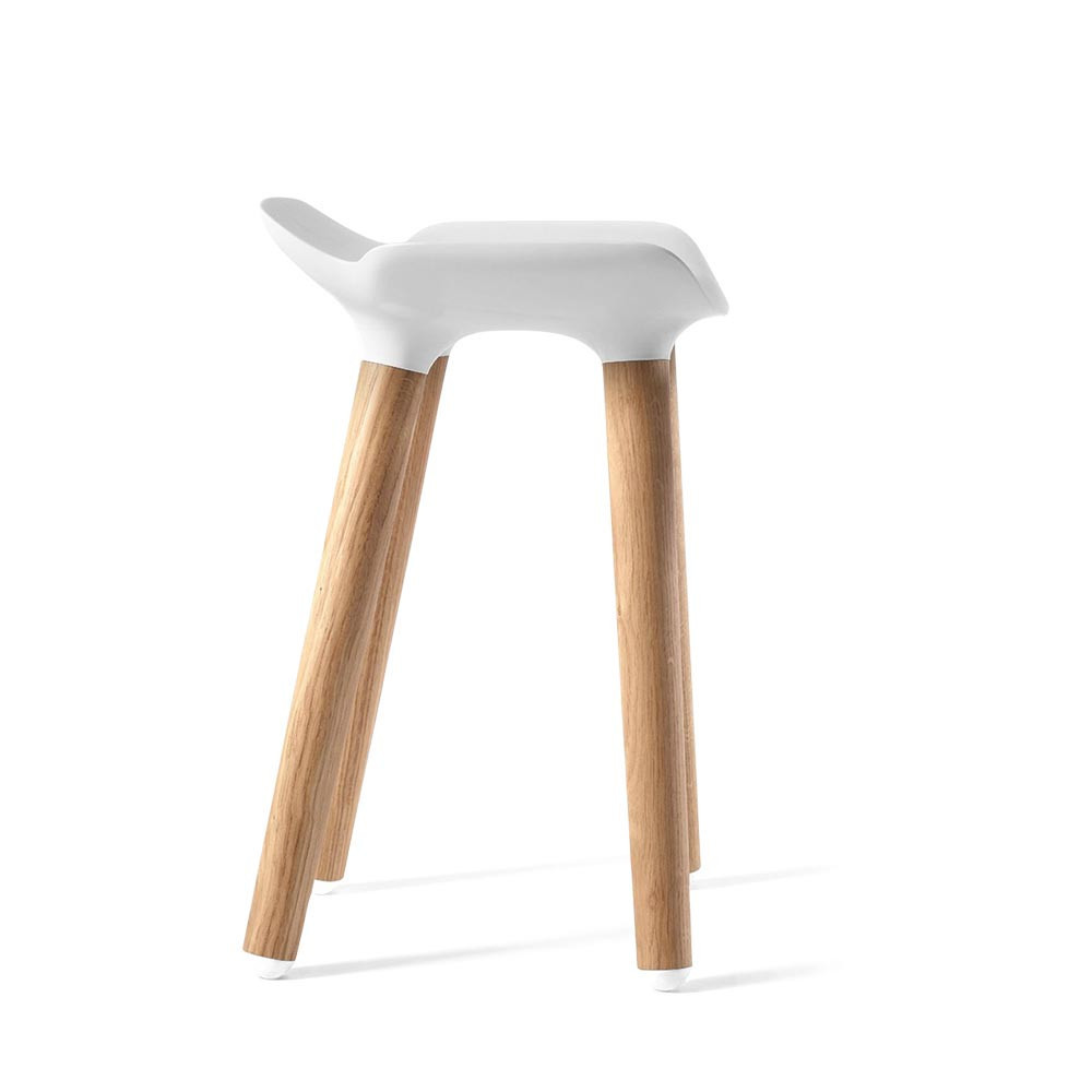 barstools modern comfortable with wooden legs