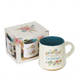 Ceramic Grandma Coffee Mug with Clay