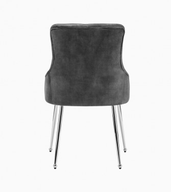 Creek Vista Velvet Vanity Chair, Dining Chair with Metal Legs