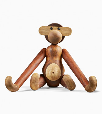 Monkey small oak & smoked oak medium teak