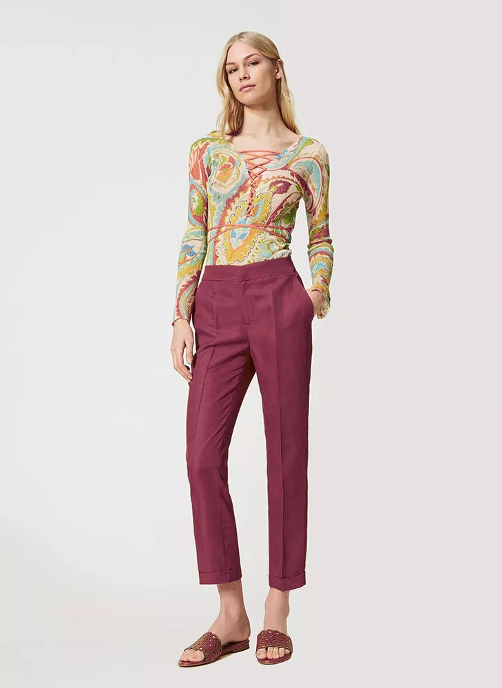 Women Slim Fit Trousers