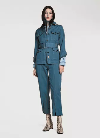 Pure Cotton Unisex Shacket