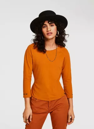 Globus Women Mustard Solid Top