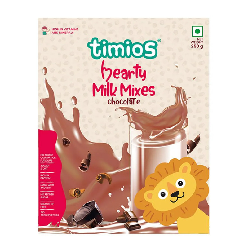 Timios High Protein Chocolate Swirl Milk Mix