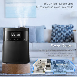 Premium Humidifier for Large Room Home Bedroom