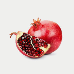Pomegranate, With Slice, On...