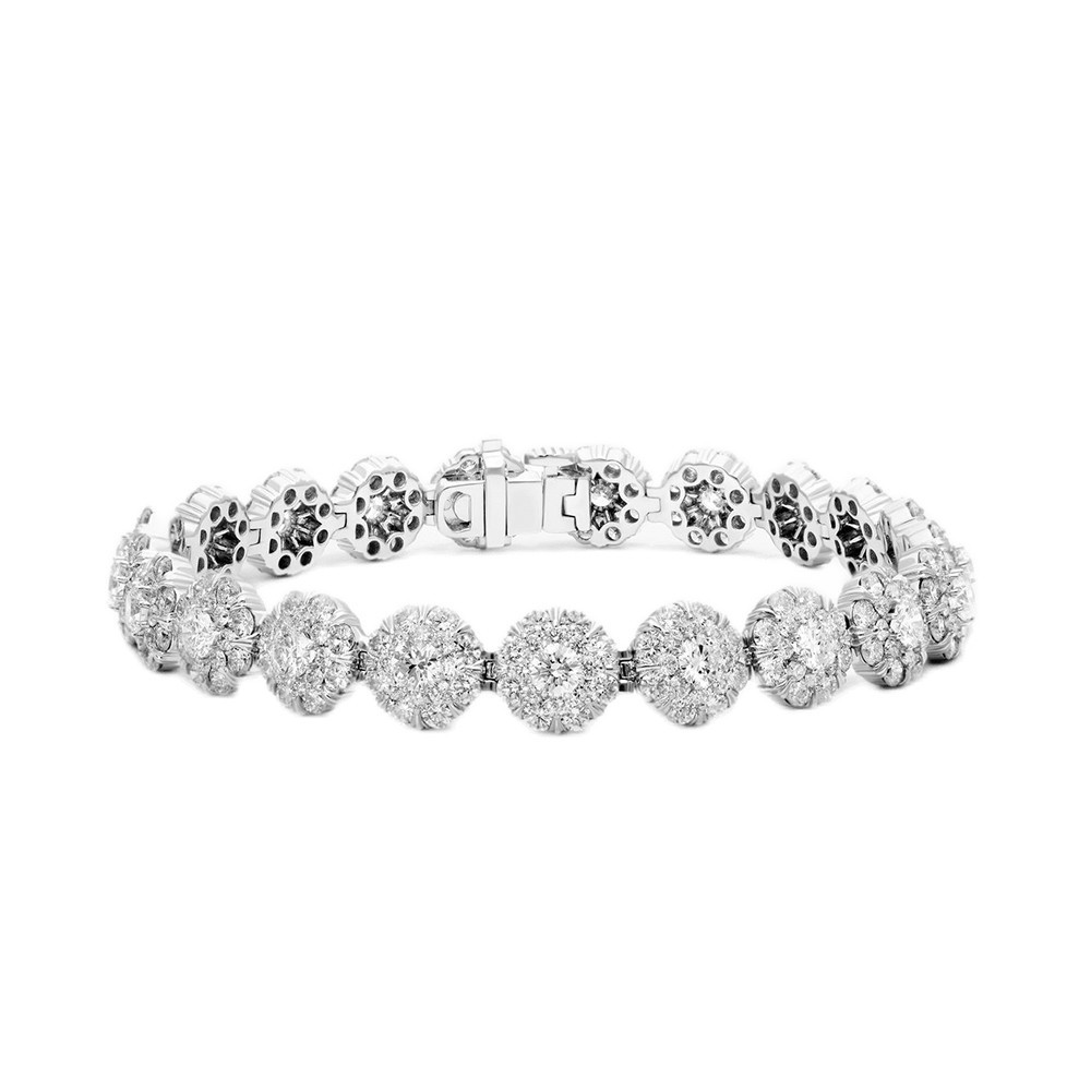 Flower American Diamond Bracelet Flower American Diamond Bracelet