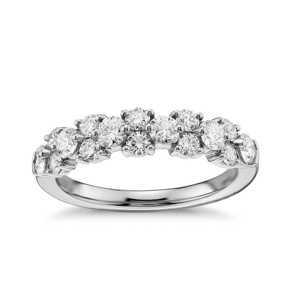 White Cubic Zirconia Silver Ring White Cubic Zirconia Silver Ring