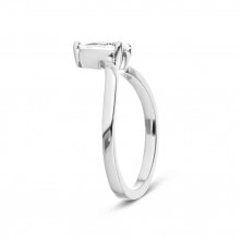 Imperial Pear Solitaire Ring