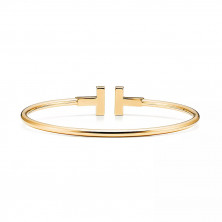 Double T Letter Adjustable Bracelet