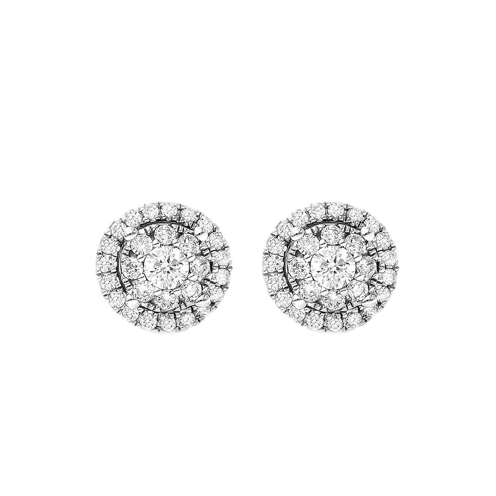 Classic Stud Earrings with Jackets Classic Stud Earrings with Jackets