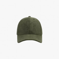 Imitation suede cap