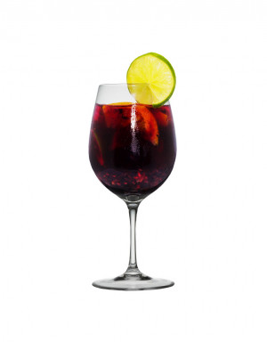 Engraved Wine Glass
