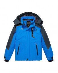 Boy's waterproof ski fleece trekking jacket
