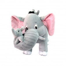 Tickles Gray Mother with her Baby Stuffed