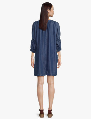 Smocked Shoulder Dress