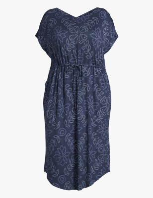Printed Sleeve Dress