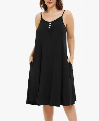 Shoulder Straps Maxi Dress
