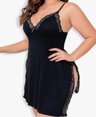 Side Slit Sleepwear