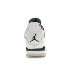 jordan hombres 4 retro blanco/verde oxidado