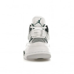 jordan hombres 4 retro blanco/verde oxidado