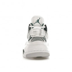 jordan hombres 4 retro blanco/verde oxidado