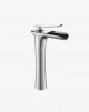 Single handle lavatory