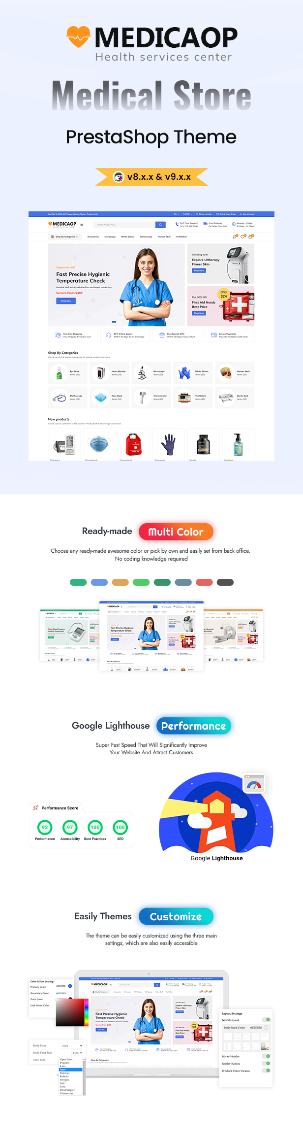 Medicaop - Pharmacy & Medical Store Prestashop Theme - 1