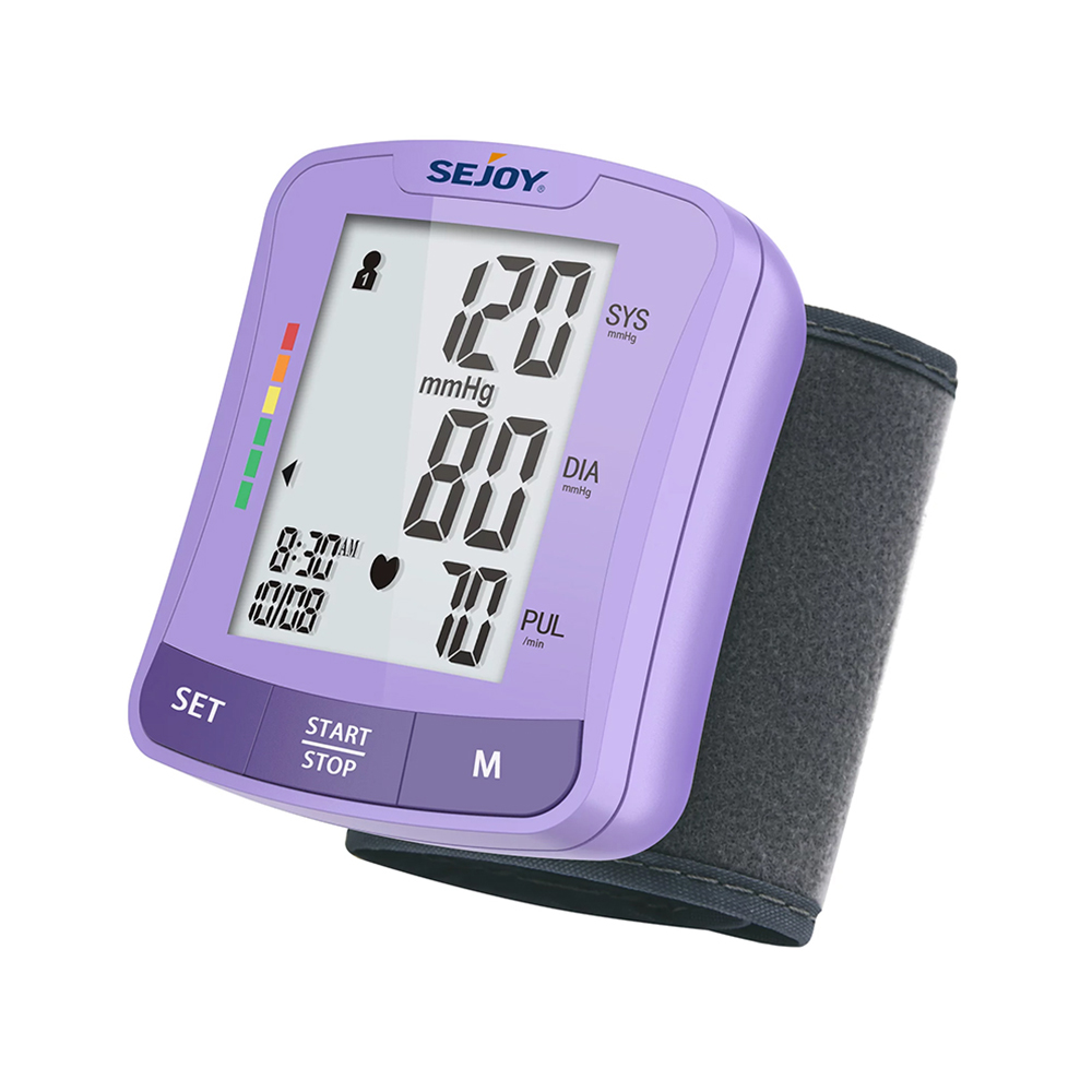 Digital blood pressure monitor machine – Black, Large