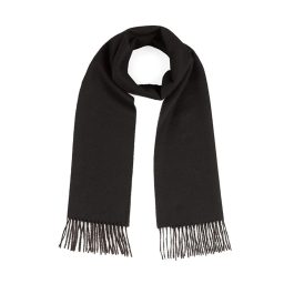 100% Pure Baby Alpaca Wool Scarf, Solid Natural Dye-free