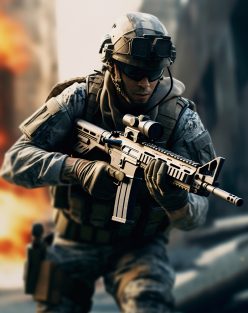 Elite Soldier Game Gear