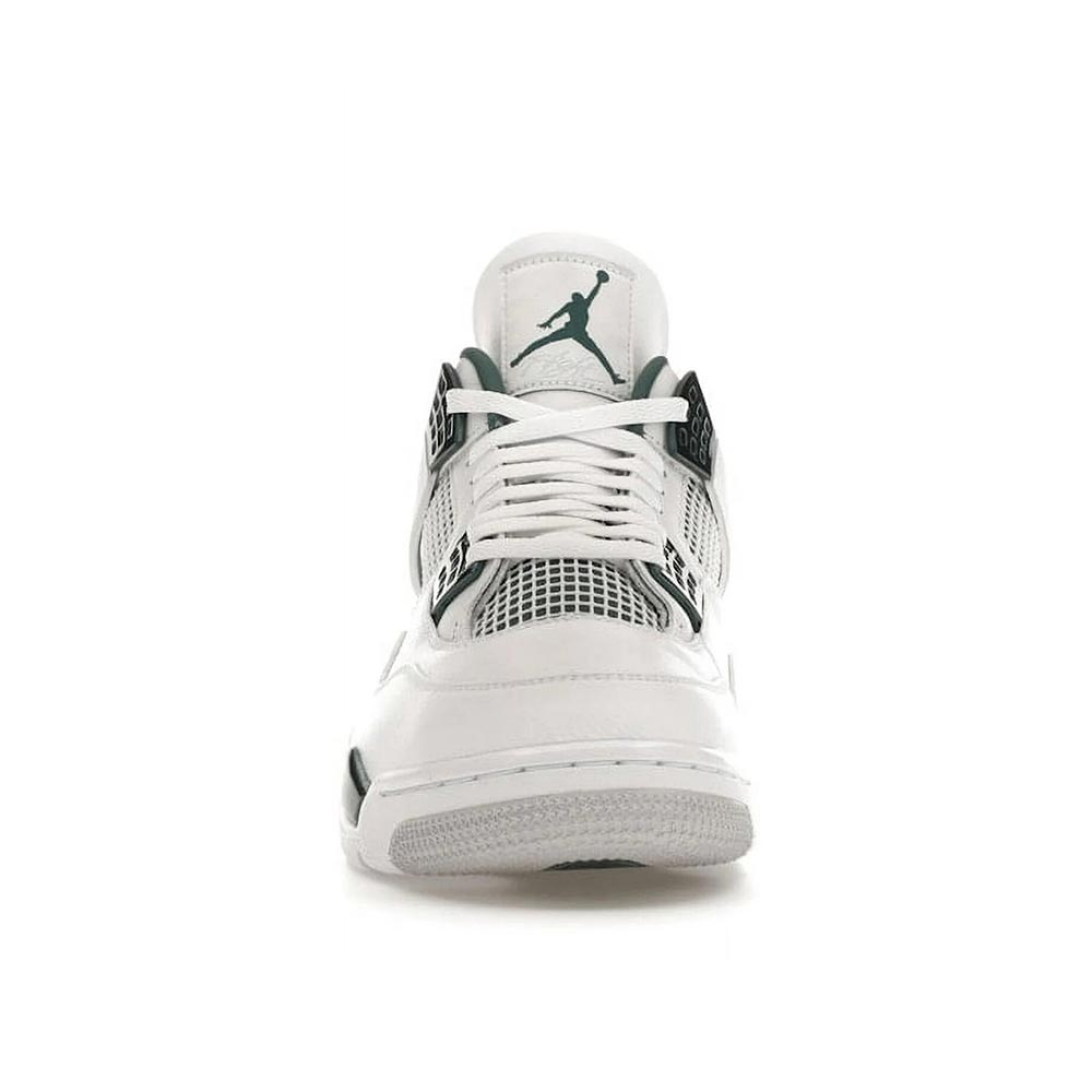Jordan Hombres 4 Retro Blanco/Verde Oxidado - Image 4