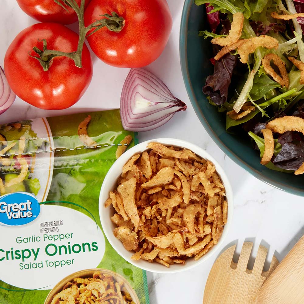 Great value garlic pepper crispy onions - Image 3