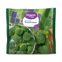 Organic steamable broccoli florets