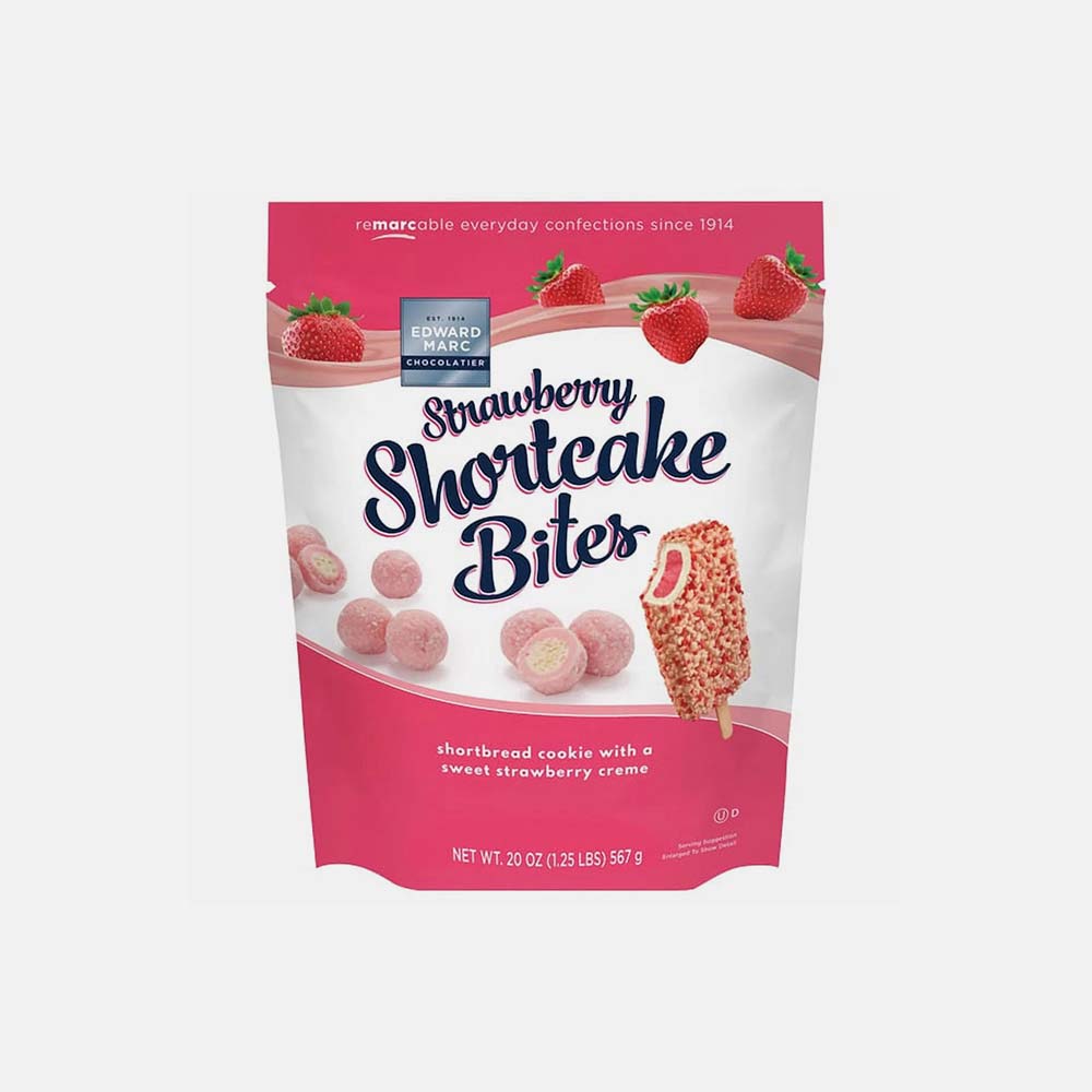 Strawberry Shortcake Bites