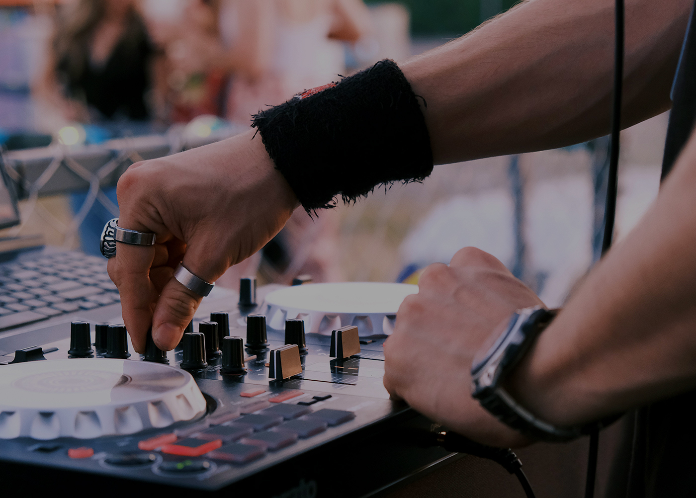 Talent with carefully selected musical sound instruments Talent with carefully selected musical sound instruments