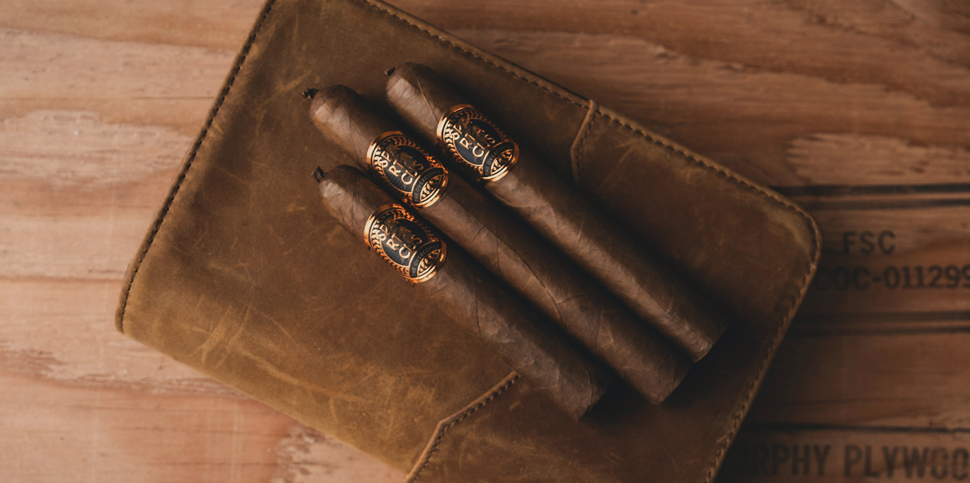 Smoking cuban cigar